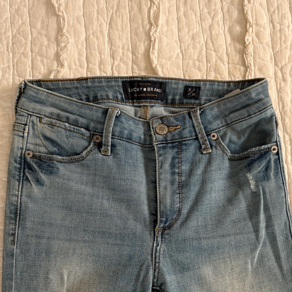 Lucky Brand Womens Denim Skinny Jeans